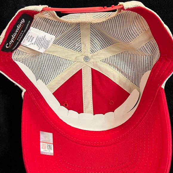 San Diego State Aztecs Captivating Trucker Snapback Red Hat - Picture 4 of 5